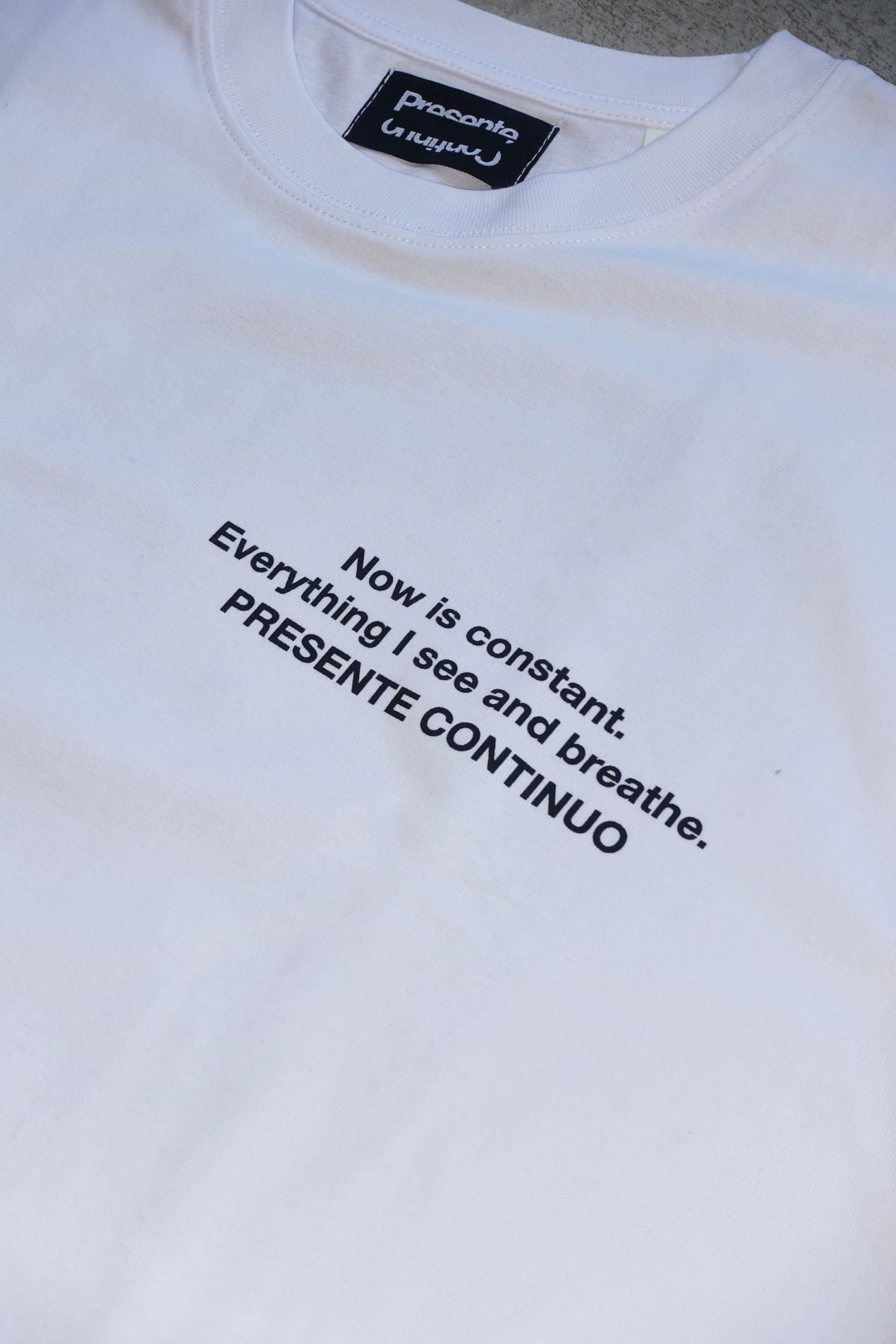 Presente Continuo / PC GLITCH long sleeve tee
