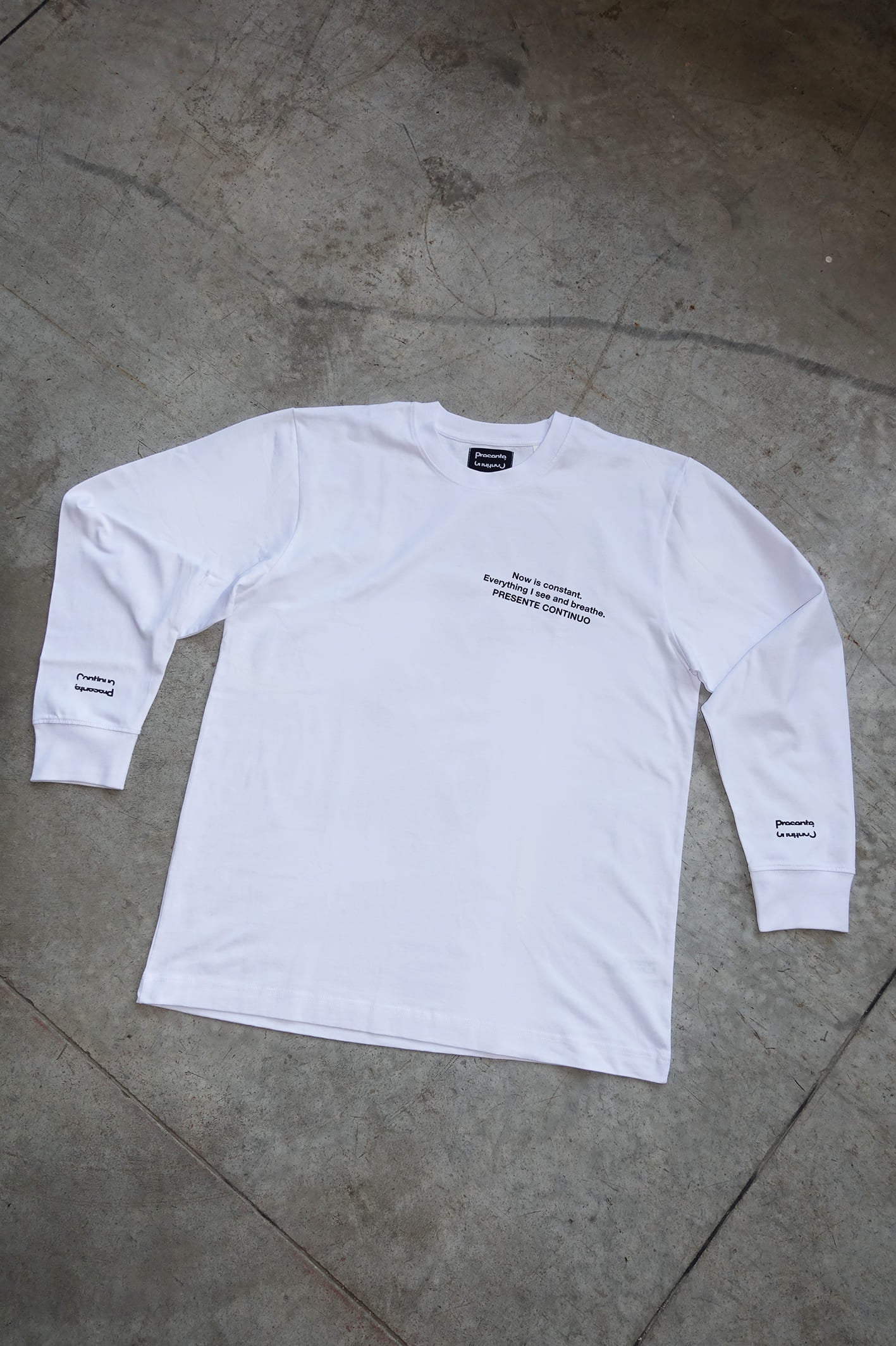 Presente Continuo / PC GLITCH long sleeve tee