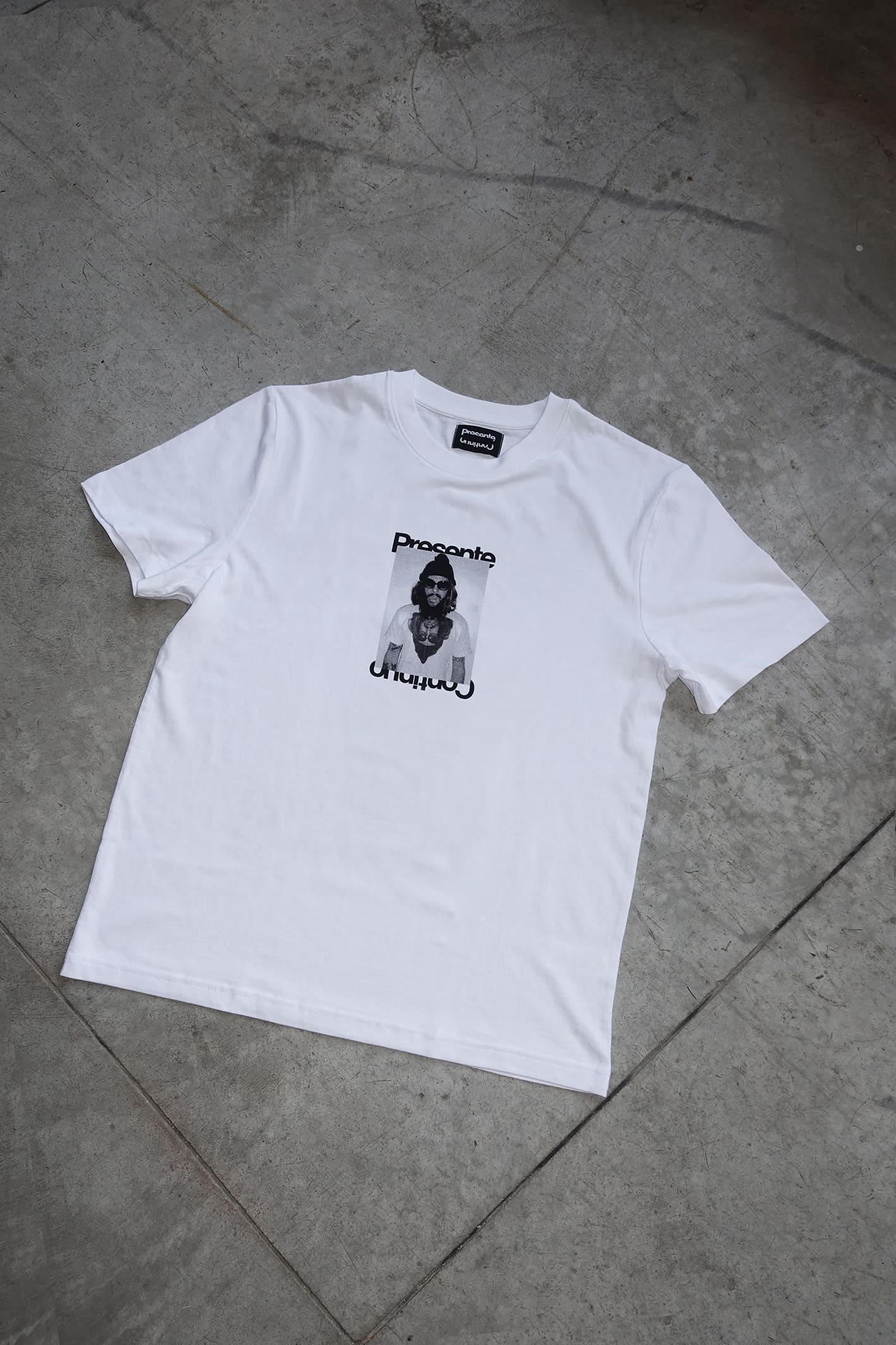 Presente Continuo / UPSIDE-DOWN tee (limited edition)